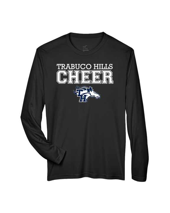 Trabuco Hills HS Cheer Logo - Performance Longsleeve