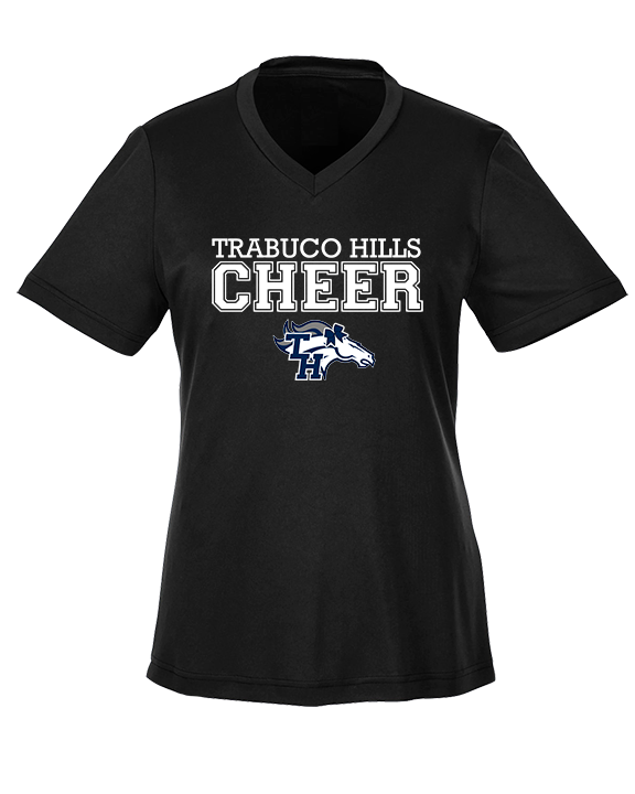 Trabuco Hills HS Cheer Logo - Womens Performance Shirt