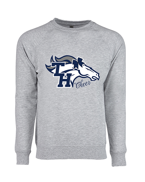 Trabuco Hills HS Cheer Main Logo - Crewneck Sweatshirt