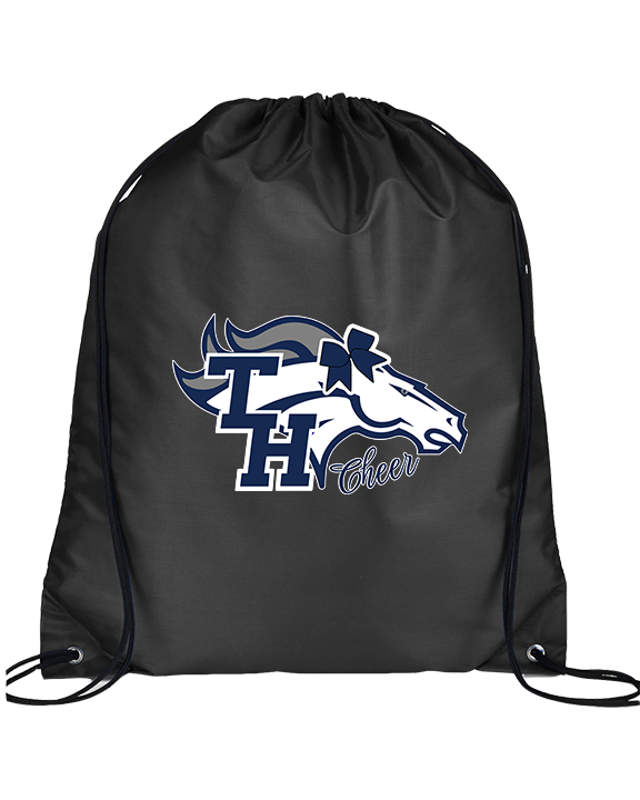Trabuco Hills HS Cheer Main Logo - Drawstring Bag