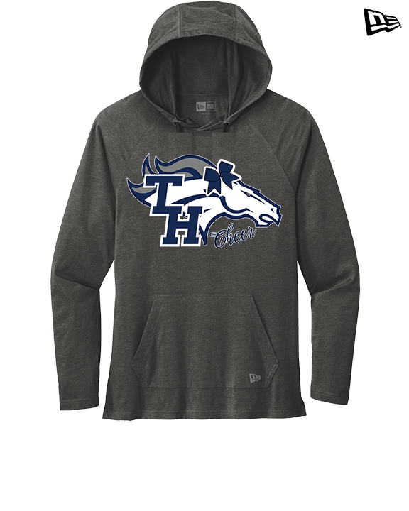 Trabuco Hills HS Cheer Main Logo - New Era Tri-Blend Hoodie
