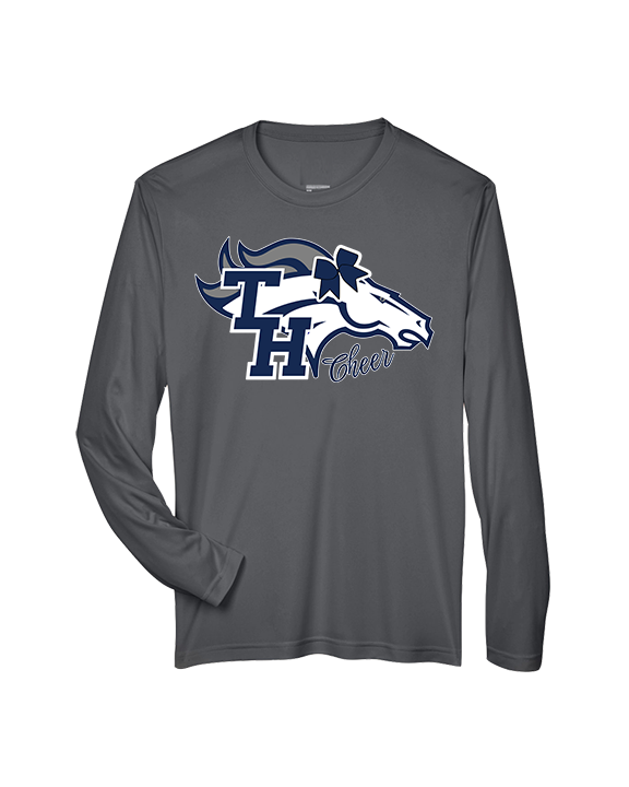 Trabuco Hills HS Cheer Main Logo - Performance Longsleeve