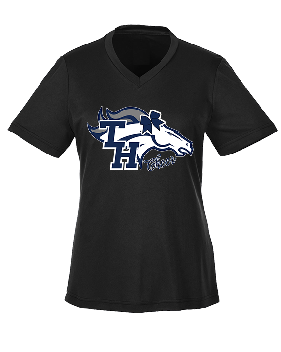 Trabuco Hills HS Cheer Main Logo - Womens Performance Shirt