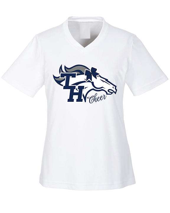 Trabuco Hills HS Cheer Main Logo - Womens Performance Shirt