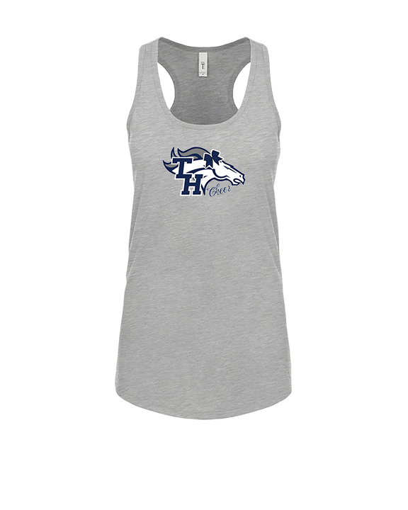 Trabuco Hills HS Cheer Main Logo - Womens Tank Top