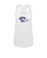 Trabuco Hills HS Cheer Main Logo - Womens Tank Top