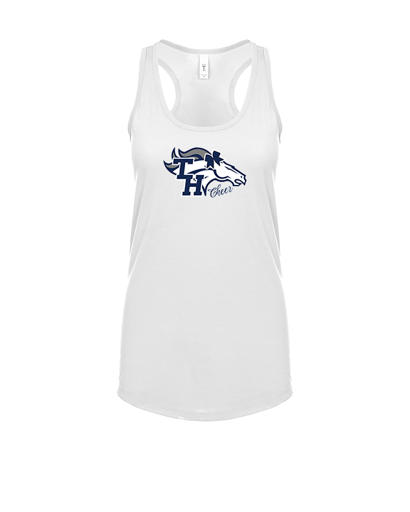 Trabuco Hills HS Cheer Main Logo - Womens Tank Top