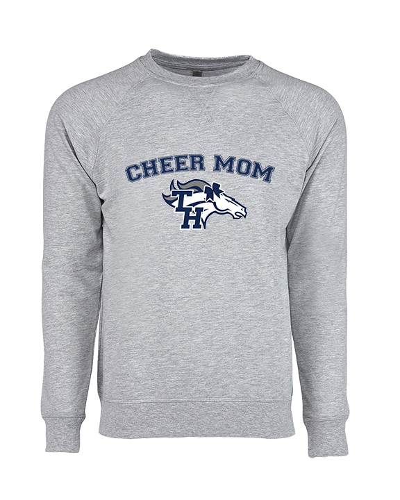Trabuco Hills HS Cheer Mom - Crewneck Sweatshirt