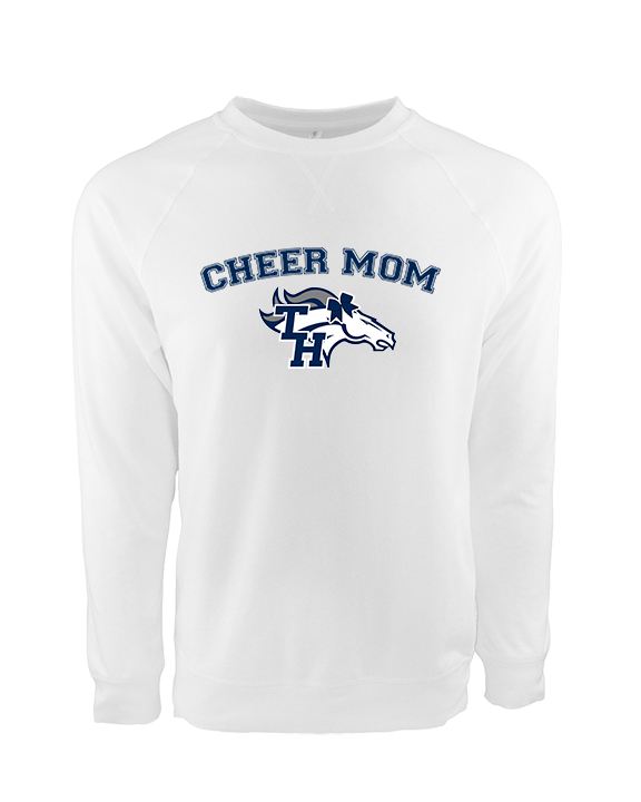 Trabuco Hills HS Cheer Mom - Crewneck Sweatshirt