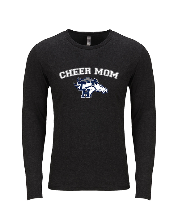 Trabuco Hills HS Cheer Mom - Tri-Blend Long Sleeve