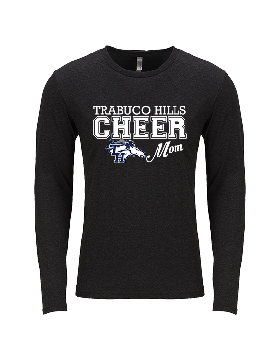 Trabuco Hills HS Cheer Mom 2 - Tri-Blend Long Sleeve