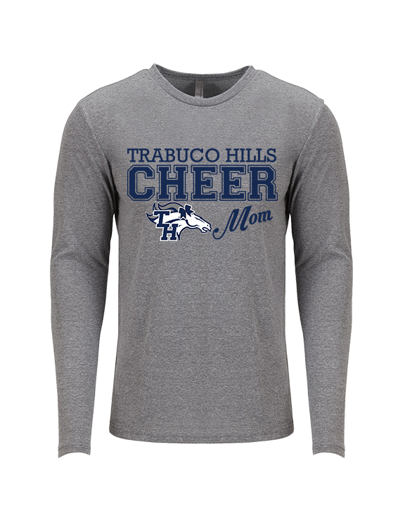 Trabuco Hills HS Cheer Mom 2 - Tri-Blend Long Sleeve