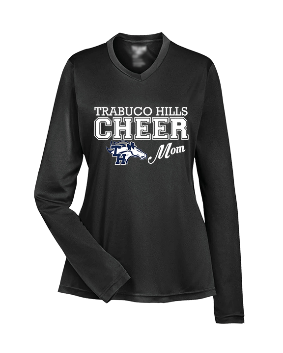 Trabuco Hills HS Cheer Mom 2 - Womens Performance Longsleeve