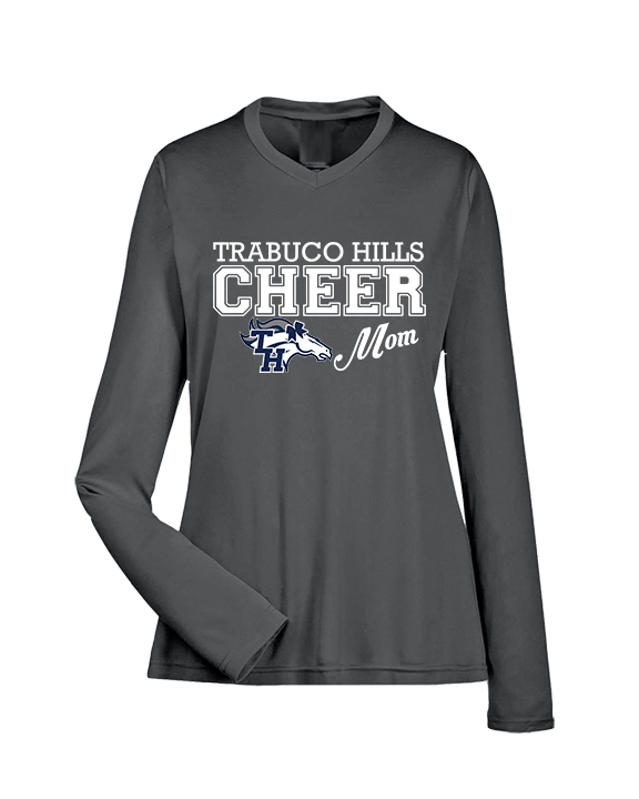 Trabuco Hills HS Cheer Mom 2 - Womens Performance Longsleeve