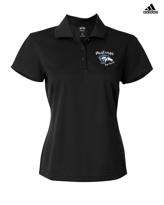Trabuco Hills HS Cheer Pep Squad Logo - Adidas Womens Polo