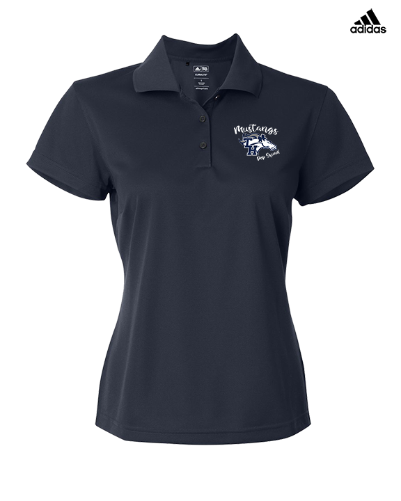 Trabuco Hills HS Cheer Pep Squad Logo - Adidas Womens Polo