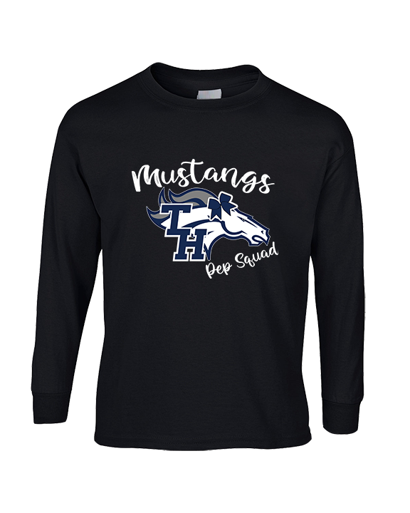 Trabuco Hills HS Cheer Pep Squad Logo - Cotton Longsleeve