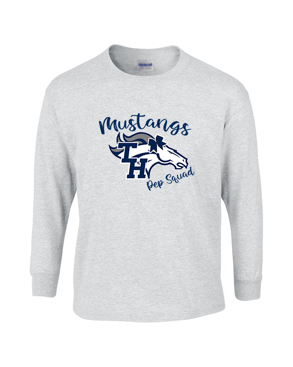 Trabuco Hills HS Cheer Pep Squad Logo - Cotton Longsleeve