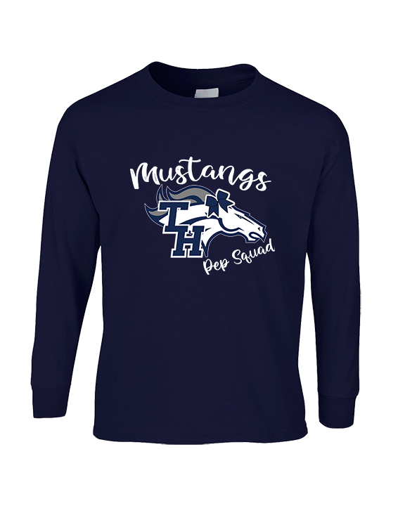 Trabuco Hills HS Cheer Pep Squad Logo - Cotton Longsleeve