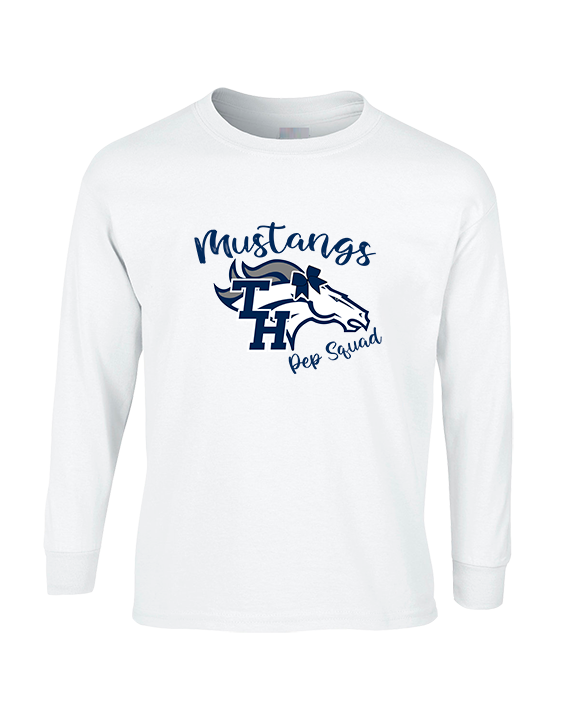 Trabuco Hills HS Cheer Pep Squad Logo - Cotton Longsleeve