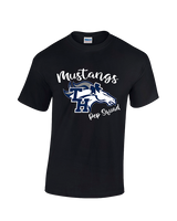 Trabuco Hills HS Cheer Pep Squad Logo - Cotton T-Shirt