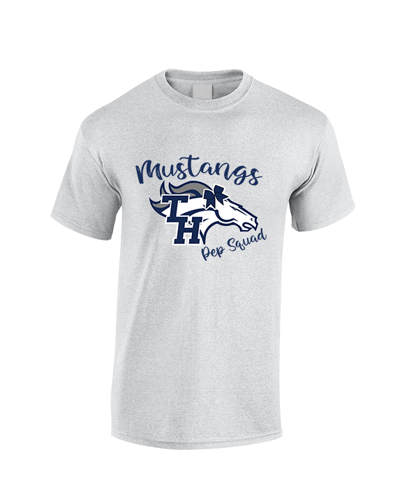 Trabuco Hills HS Cheer Pep Squad Logo - Cotton T-Shirt