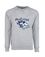 Trabuco Hills HS Cheer Pep Squad Logo - Crewneck Sweatshirt