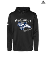 Trabuco Hills HS Cheer Pep Squad Logo - Mens Adidas Hoodie