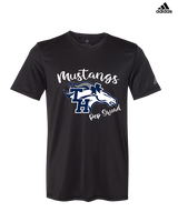 Trabuco Hills HS Cheer Pep Squad Logo - Mens Adidas Performance Shirt