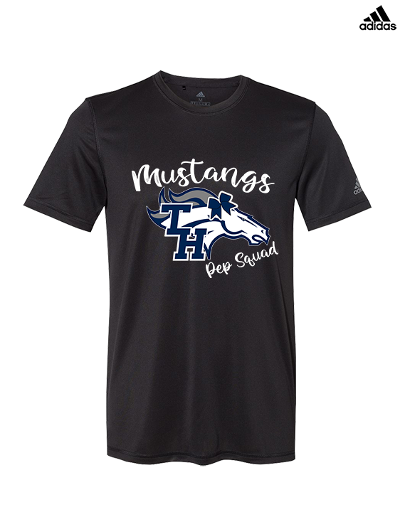 Trabuco Hills HS Cheer Pep Squad Logo - Mens Adidas Performance Shirt