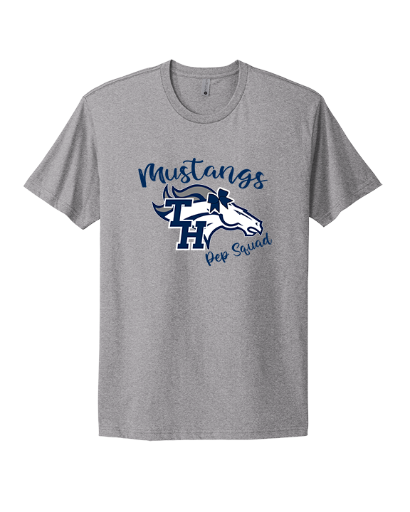 Trabuco Hills HS Cheer Pep Squad Logo - Mens Select Cotton T-Shirt