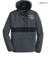 Trabuco Hills HS Cheer Pep Squad Logo - Mens Sport Tek Jacket