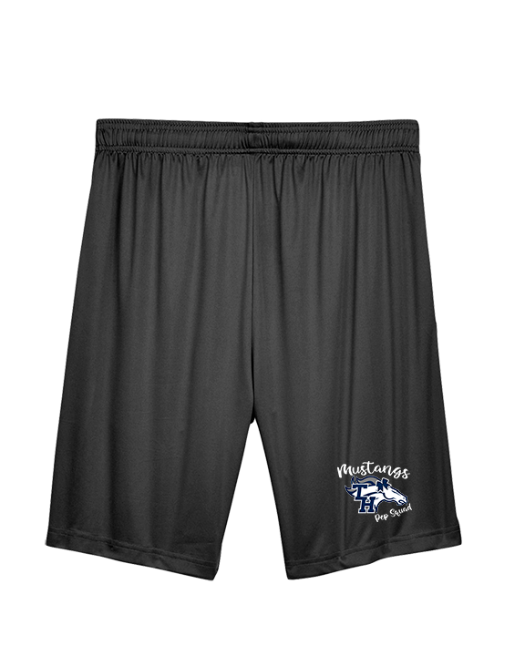 Trabuco Hills HS Cheer Pep Squad Logo - Mens Training Shorts with Pockets