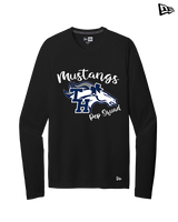 Trabuco Hills HS Cheer Pep Squad Logo - New Era Performance Long Sleeve