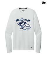 Trabuco Hills HS Cheer Pep Squad Logo - New Era Performance Long Sleeve