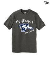 Trabuco Hills HS Cheer Pep Squad Logo - New Era Performance Shirt