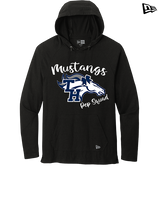 Trabuco Hills HS Cheer Pep Squad Logo - New Era Tri-Blend Hoodie