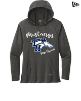 Trabuco Hills HS Cheer Pep Squad Logo - New Era Tri-Blend Hoodie