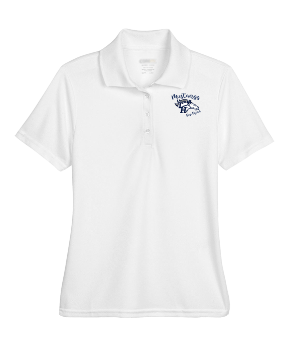 Trabuco Hills HS Cheer Pep Squad Logo - Womens Polo