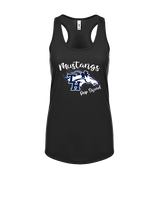 Trabuco Hills HS Cheer Pep Squad Logo - Womens Tank Top