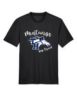 Trabuco Hills HS Cheer Pep Squad Logo - Youth Performance Shirt