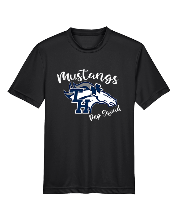 Trabuco Hills HS Cheer Pep Squad Logo - Youth Performance Shirt