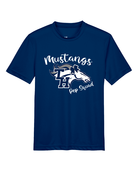 Trabuco Hills HS Cheer Pep Squad Logo - Youth Performance Shirt