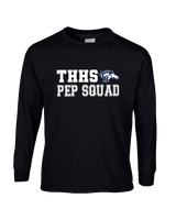Trabuco Hills HS Cheer Pep Squad Logo 2 - Cotton Longsleeve