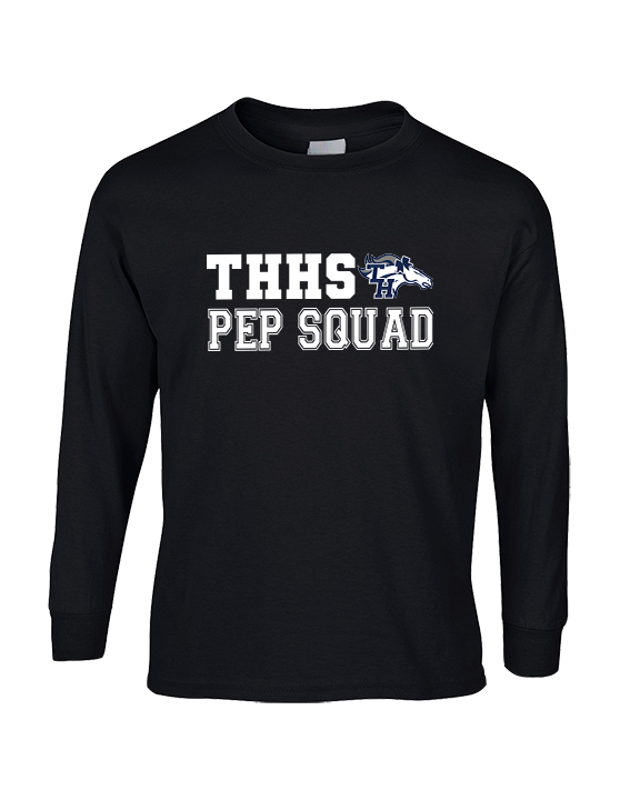 Trabuco Hills HS Cheer Pep Squad Logo 2 - Cotton Longsleeve