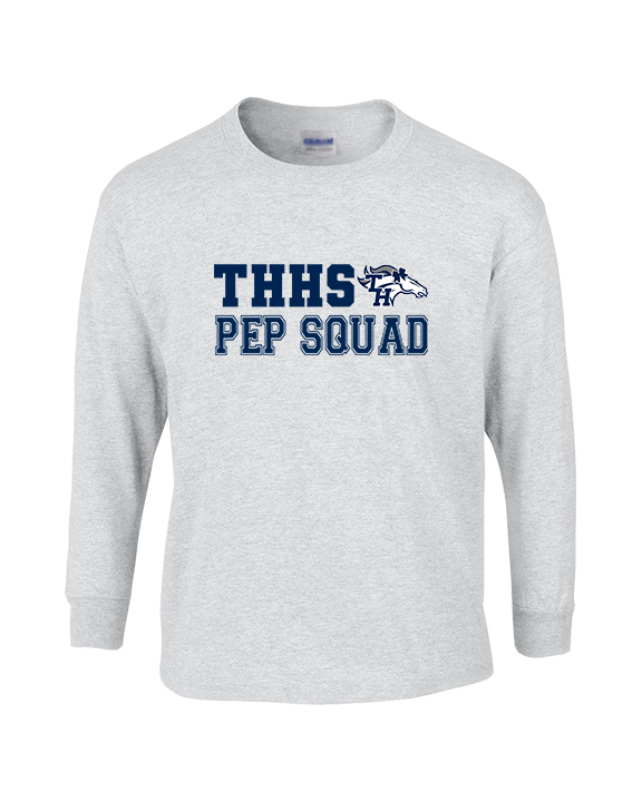 Trabuco Hills HS Cheer Pep Squad Logo 2 - Cotton Longsleeve