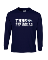 Trabuco Hills HS Cheer Pep Squad Logo 2 - Cotton Longsleeve