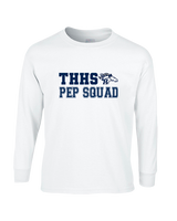 Trabuco Hills HS Cheer Pep Squad Logo 2 - Cotton Longsleeve