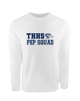 Trabuco Hills HS Cheer Pep Squad Logo 2 - Crewneck Sweatshirt