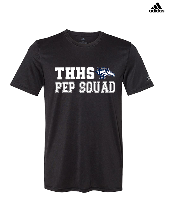 Trabuco Hills HS Cheer Pep Squad Logo 2 - Mens Adidas Performance Shirt